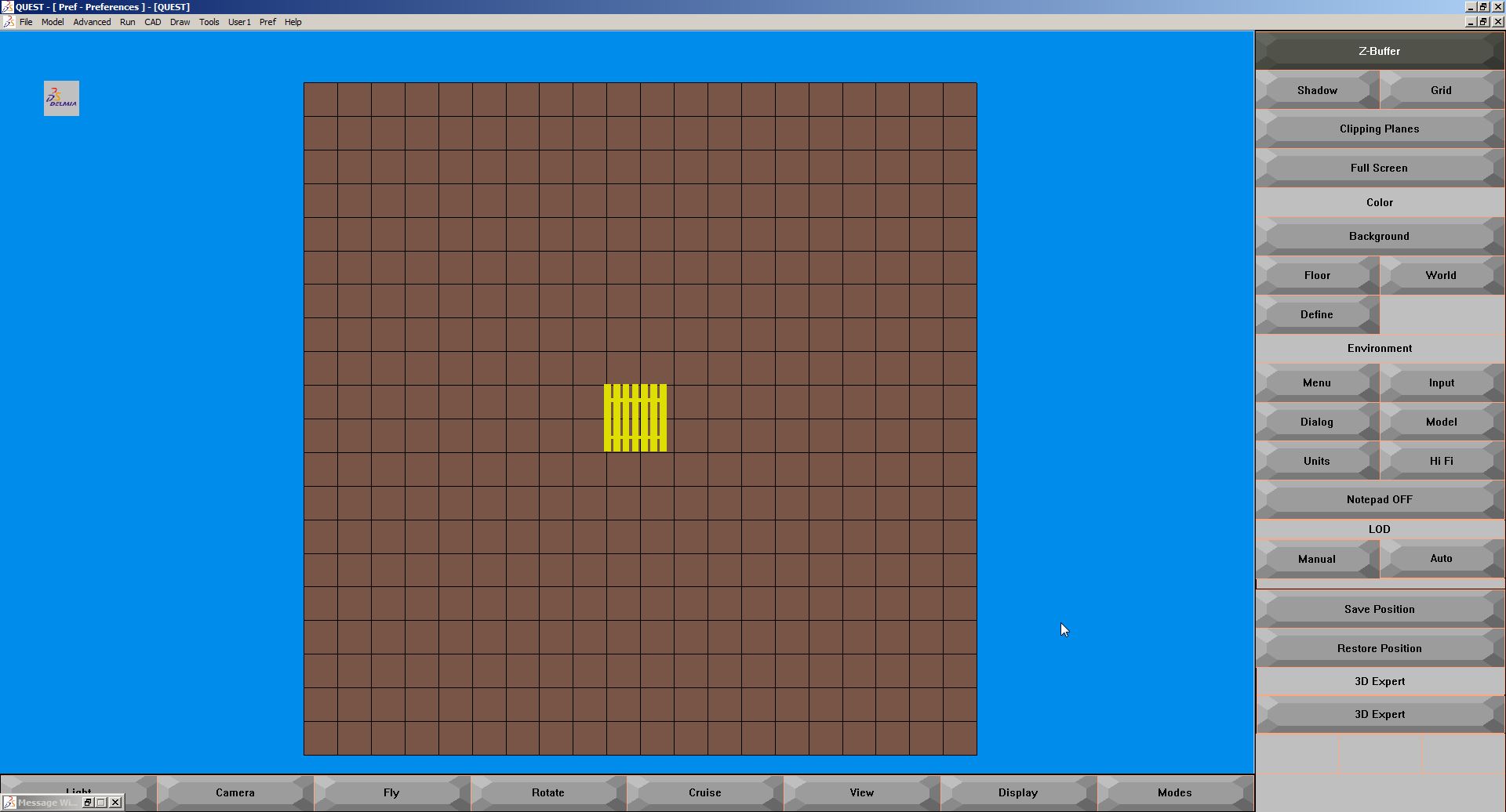 DELMIA QUEST | How to change Grid Layout - IME Wiki