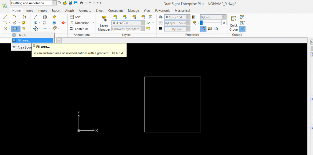 DraftSight Filling in Color IME Wiki
