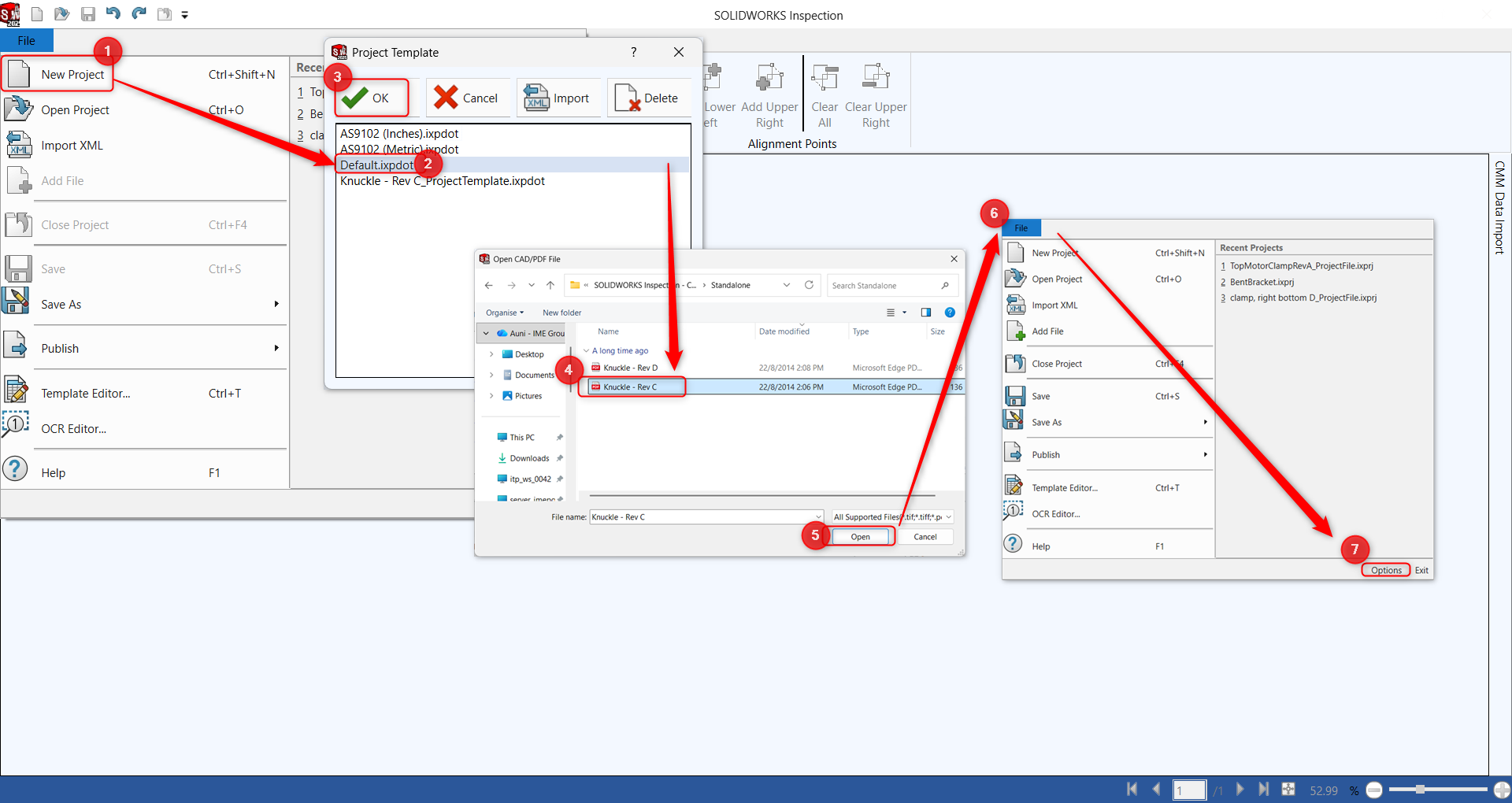 Solidworks Inspection Browser How to create template for SOLIDWORKS Inspection - IME Wiki